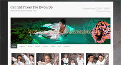Desktop Screenshot of centraltexastaekwondo.com